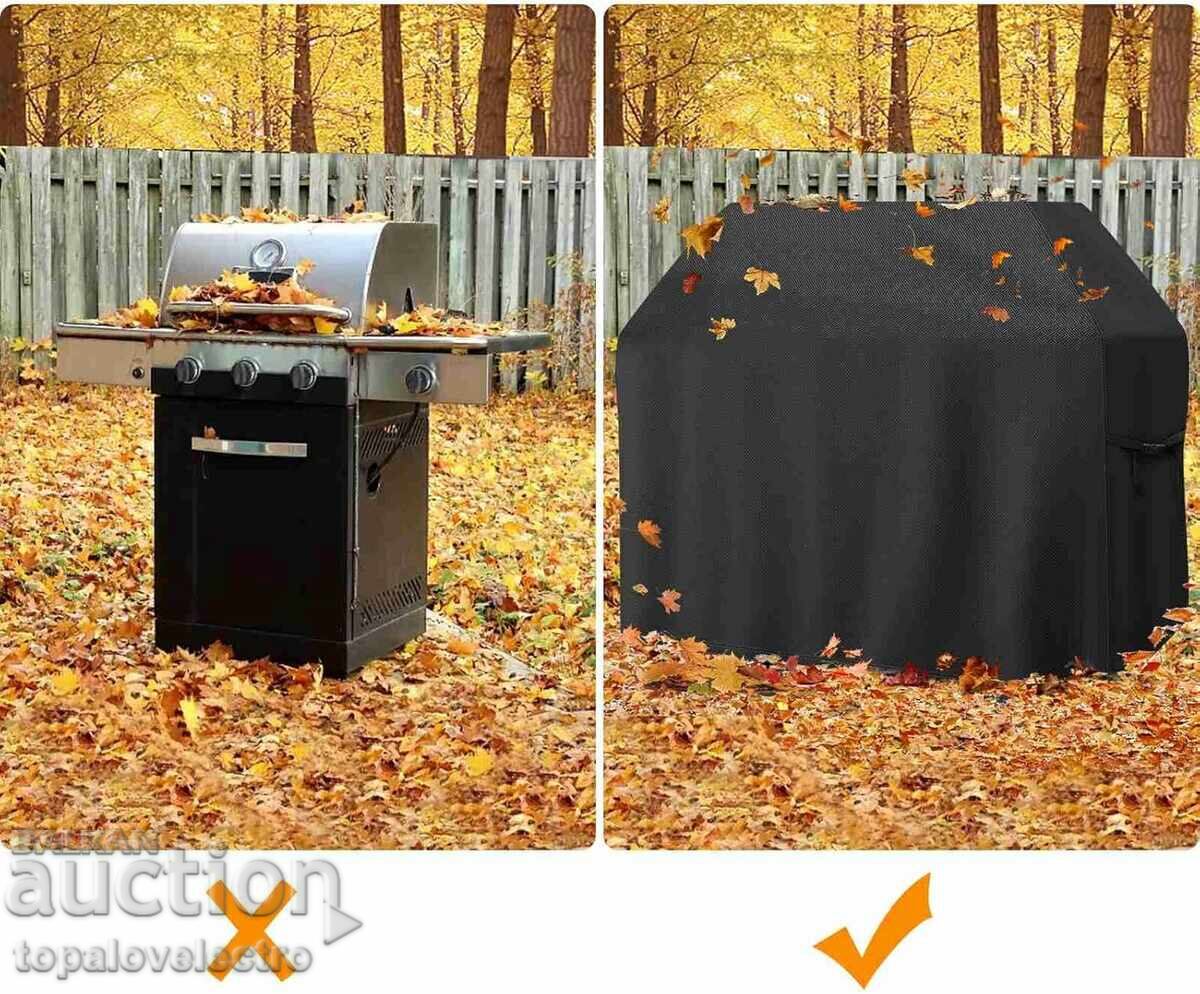 НОВО! Водоустойчиво покривало за газово барбекю, 133х67х110 - 6