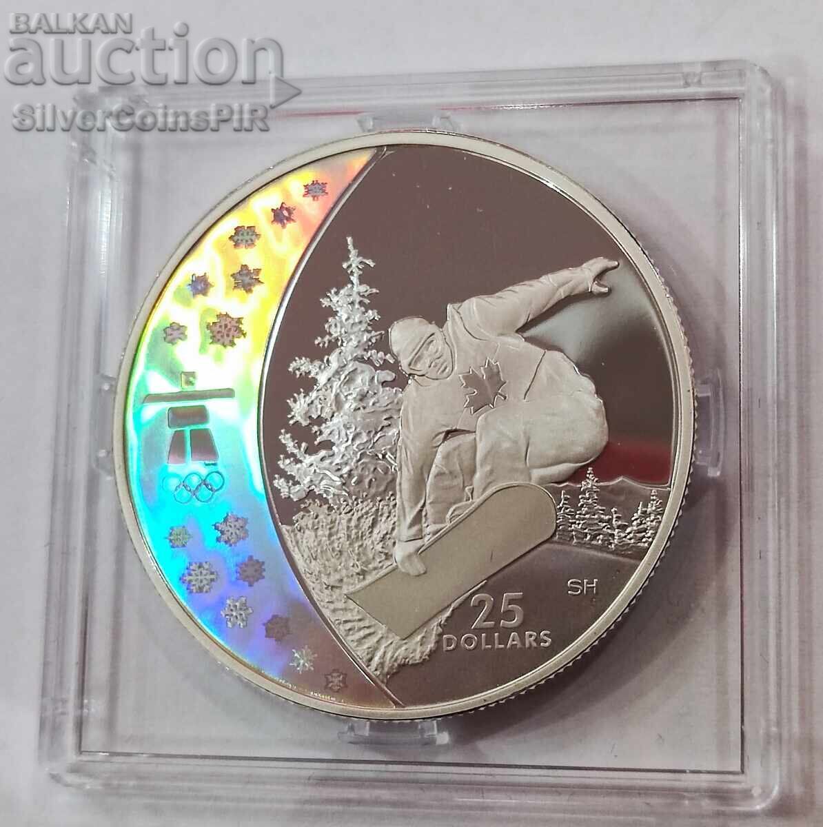 Ασημένιο 25$ Ολυμπιάδα Βανκούβερ 2008 Καναδάς - 7 Ασημένιο 25$ Ολυμπιάδα Βανκούβερ 2008 Καναδάς - 7