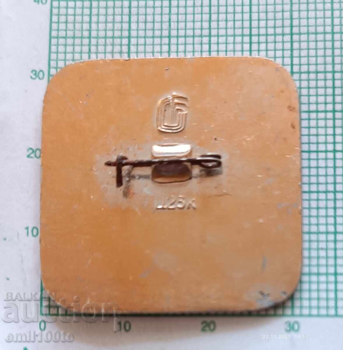 Delivery of Badge - Olympics Moscow 1980 Modern Pentathlon