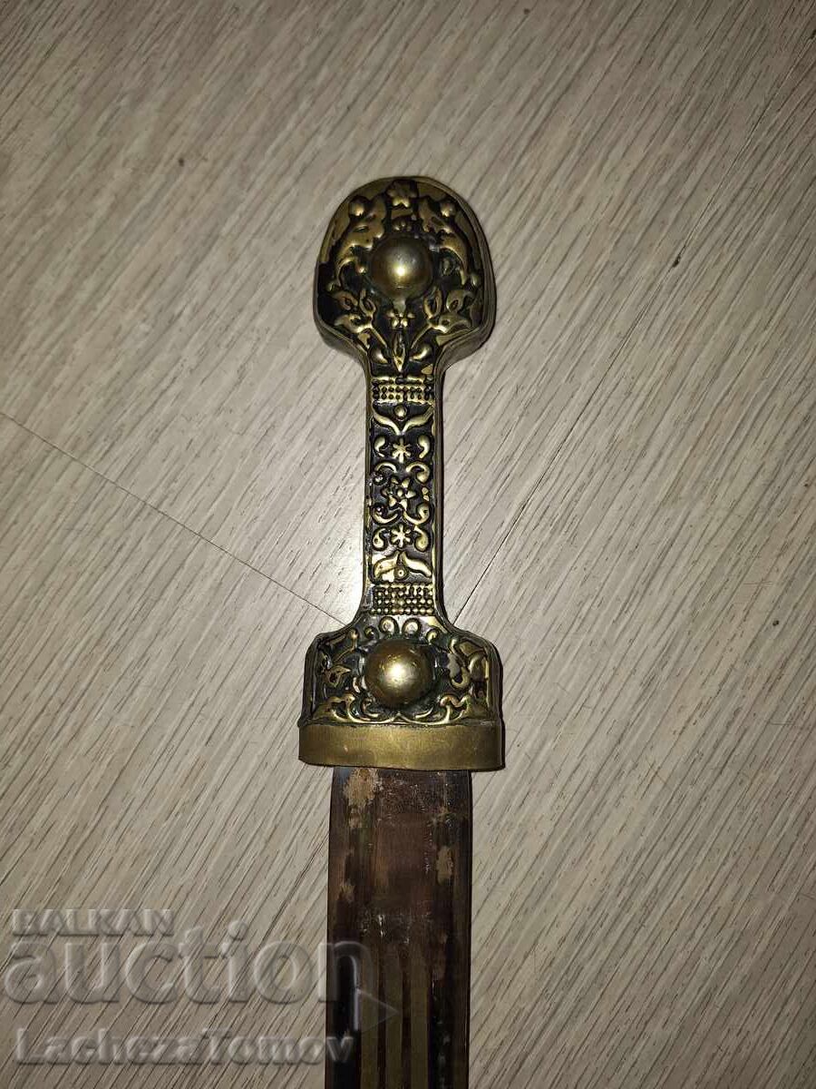 Παράδοση Όμορφη καμά SSSR, λεπίδα στιλέτου Καυκάσου, άριστη κατάσταση