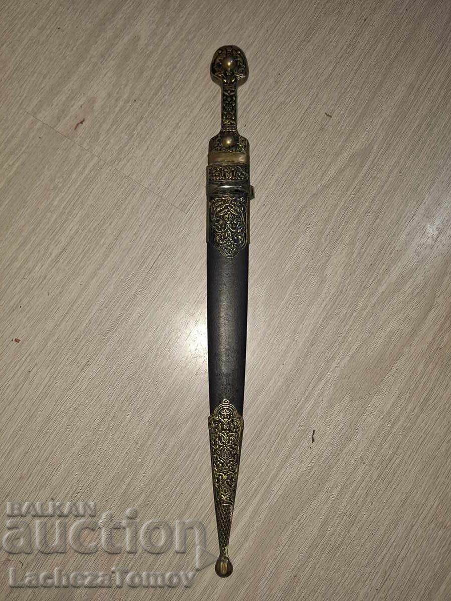 Όμορφη καμά SSSR, λεπίδα στιλέτου Καυκάσου, άριστη κατάσταση