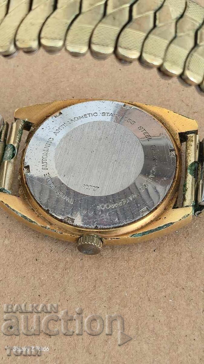 Delivery of ARSA MATIC SWISS MADE GOLD PLATED THIN WATCH DOESN'T WORK BZC!!!!
