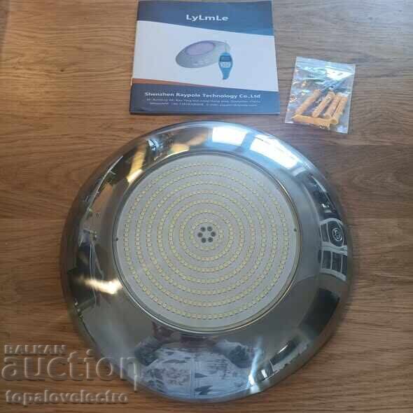 Παράδοση ΝΕΟ! Εξαιρετικά λεπτός προβολέας LED για πισίνα 35W – 3500 lm, ανοξείδωτος Παράδοση ΝΕΟ! Εξαιρετικά λεπτός προβολέας LED για πισίνα 35W – 3500 lm, ανοξείδωτος