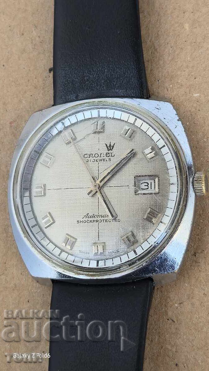 CRONEL AUTOMATIC SWISS MADE ROW DOES NOT WORK BZC !!!! with price 0.01 BGN | € 0.01