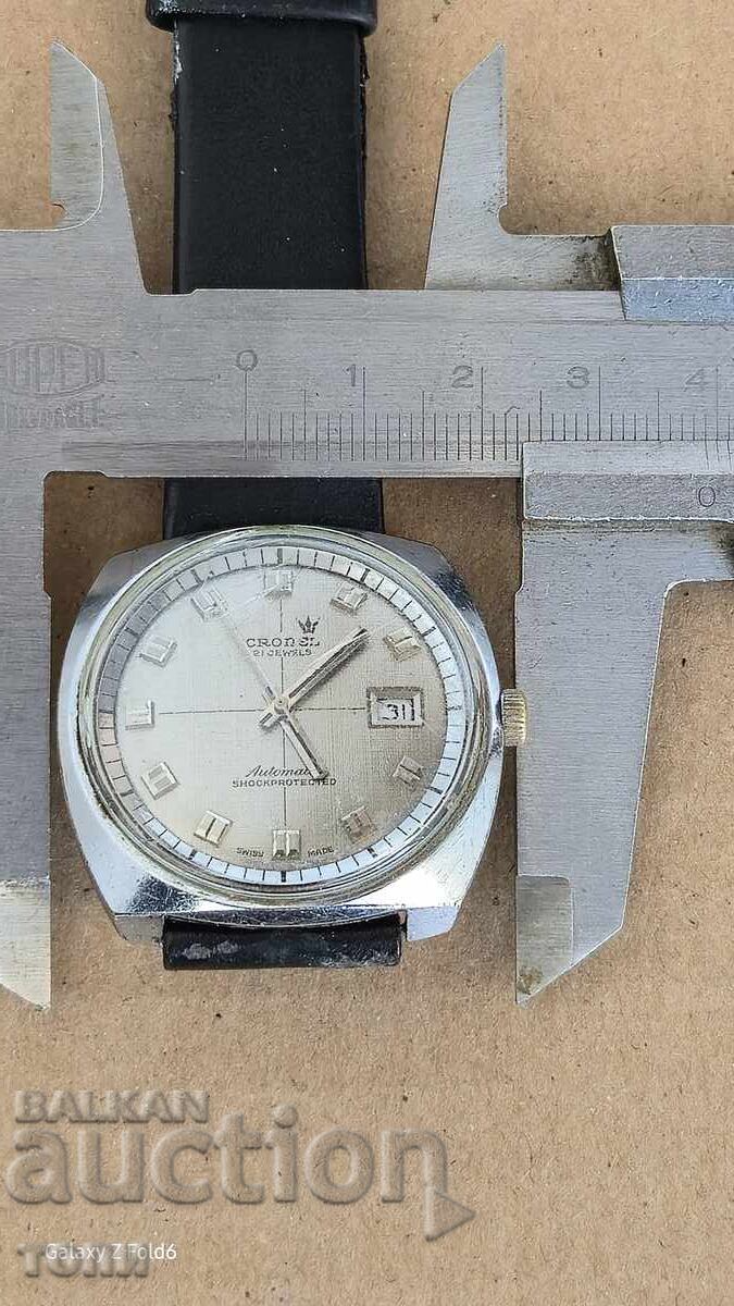 CRONEL AUTOMATIC SWISS MADE ROW DOES NOT WORK BZC !!!! - 7