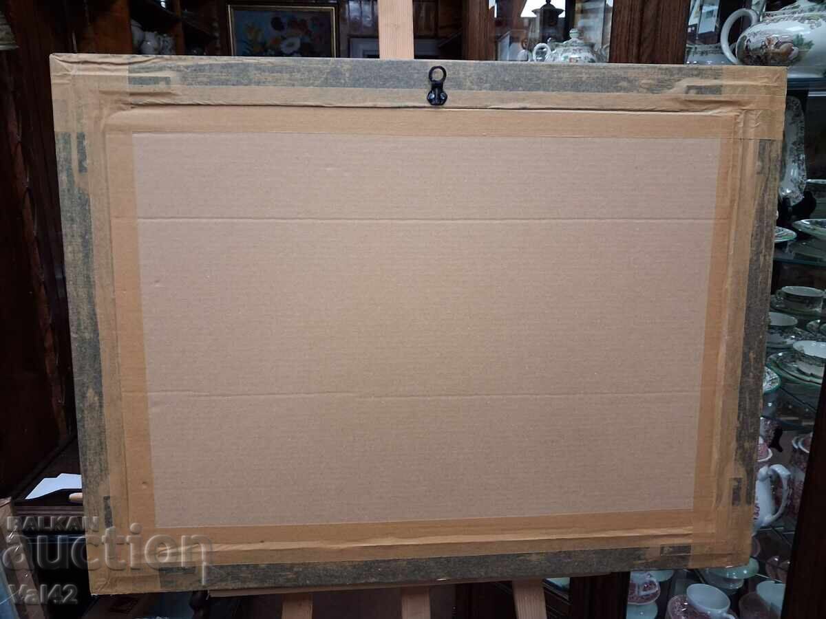 A. Graveley - Floral Composition in White, Orange, and Blue - 6