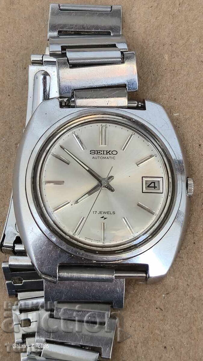 Rare Running SEIKO AUTOMATIC JAPAN WITHOUT WARRANTY BZC!!!! with price 2.50 BGN | € 1.28