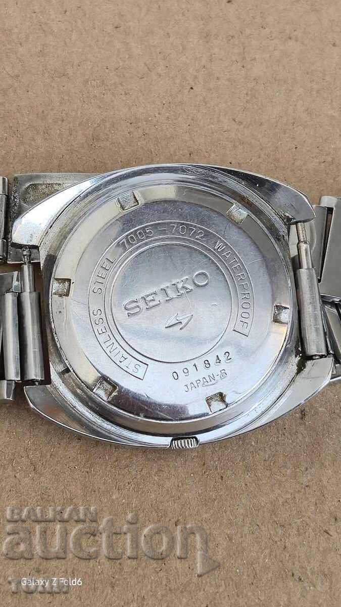 Rare Running SEIKO AUTOMATIC JAPAN WITHOUT WARRANTY BZC!!!! - 5