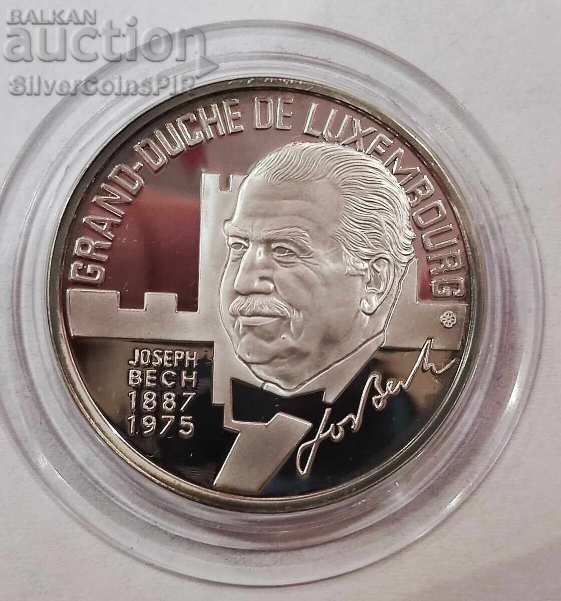 Сребро 25 Екю Гранд Дъч Йозеф Беч 1993 Люксембург