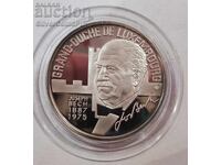 Silver 25 ECU Grand Dutch Joseph Bech 1993 Luxembourg