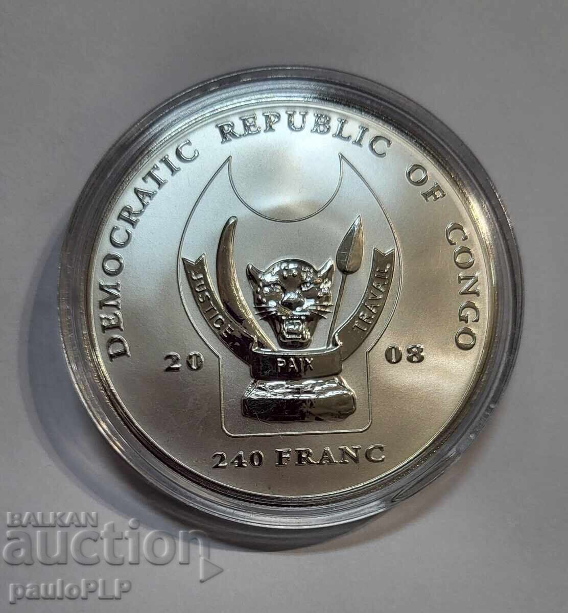 СРЕБРО Африкански слон 2008 Цветна с цена 240.00 лв. | € 122.71 СРЕБРО Африкански слон 2008 Цветна с цена 240.00 лв. | € 122.71