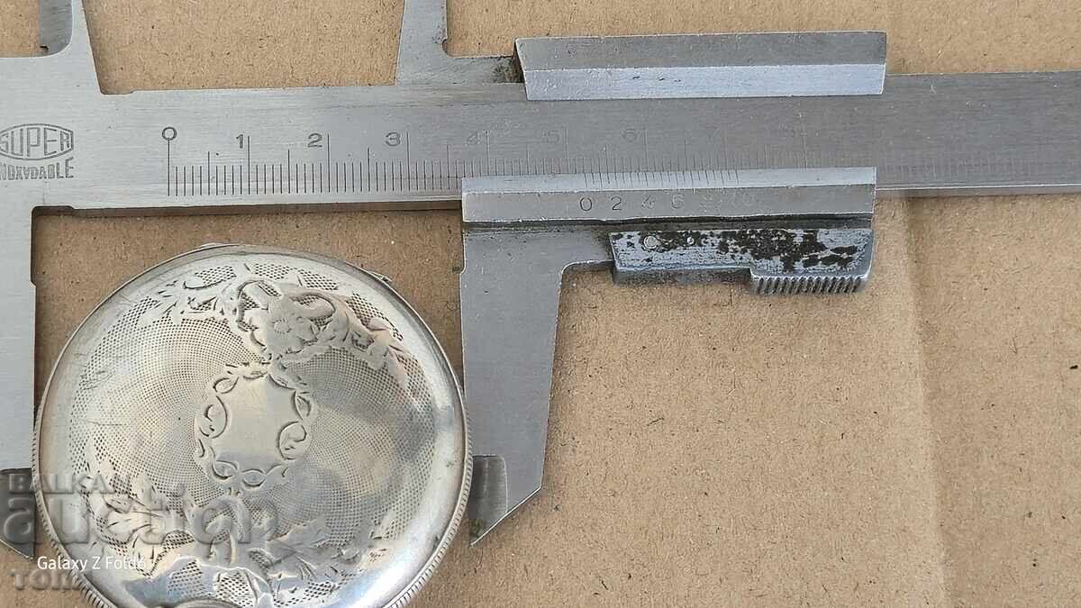 CONSTANTINOPLE TURKISH WATCH SILVER RARE WORKS BZC !!! - 7