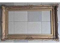 Rama barocă din lemn de aur pentru goblen, tablou, oglindă 10