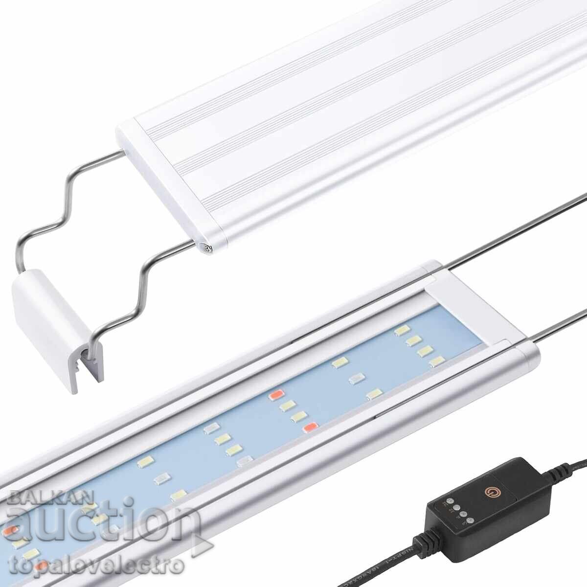 NOU! Iluminare LED pentru acvariu, lampă, 40–60 cm, spectru complet