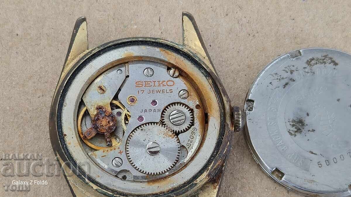 Παράδοση SEIKO JAPAN ΣΠΑΝΙΟ ΕΠΙΧΡΥΣΩΜΕΝΟ ΔΕΝ ΛΕΙΤΟΥΡΓΕΙ BZC!!!!