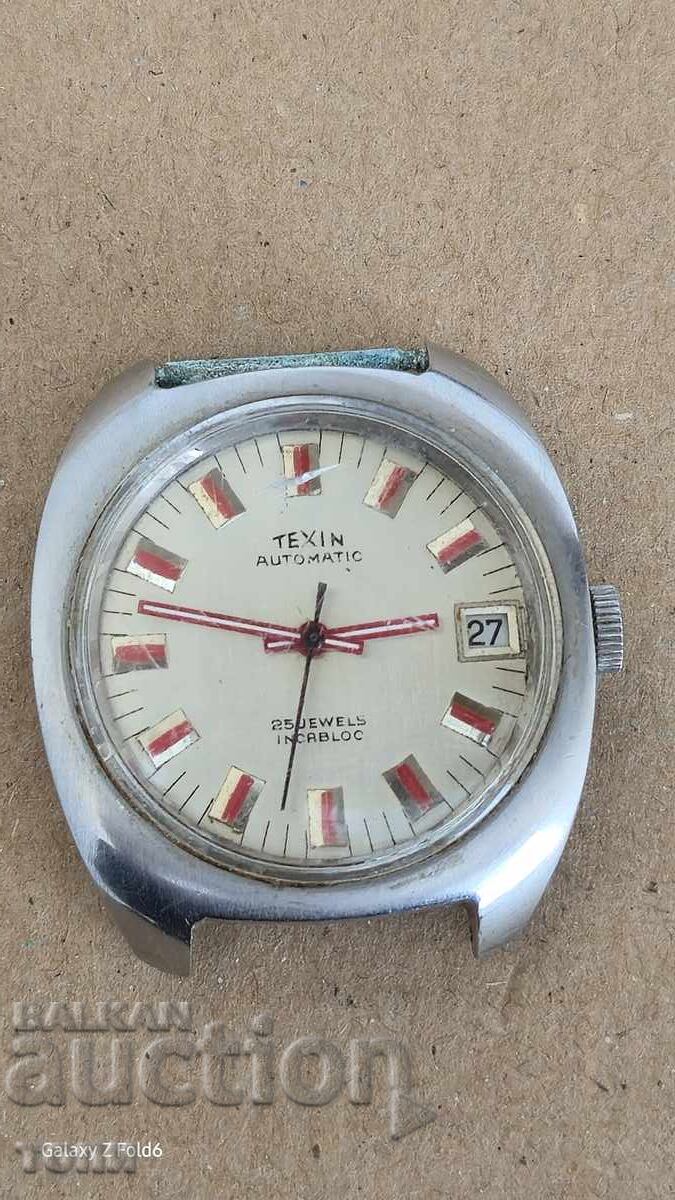 TEXIN AUTOMATIC GERMANY MADE RARE DOESN'T WORK BZC !!!! - 7