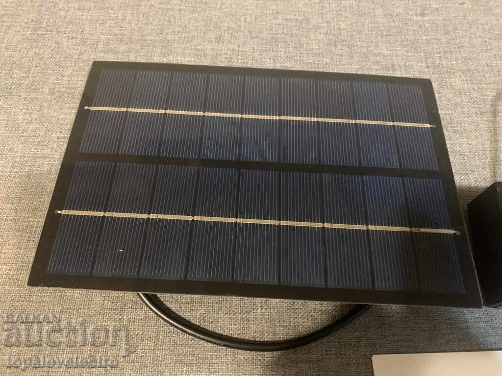 Παράδοση Αντλία ηλιακού νερού με δεξαμενή για κήπο, λιμνούλα, ποτίστρα