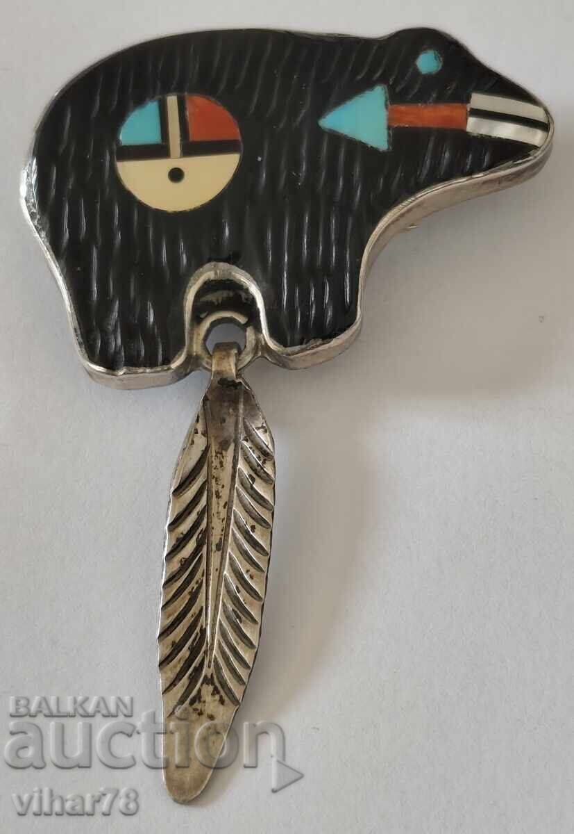 Δημοπρασία Μοναδικό παλιό κόσμημα καρφίτσα - μενταγιόν αρκούδα Δημοπρασία Μοναδικό παλιό κόσμημα καρφίτσα - μενταγιόν αρκούδα