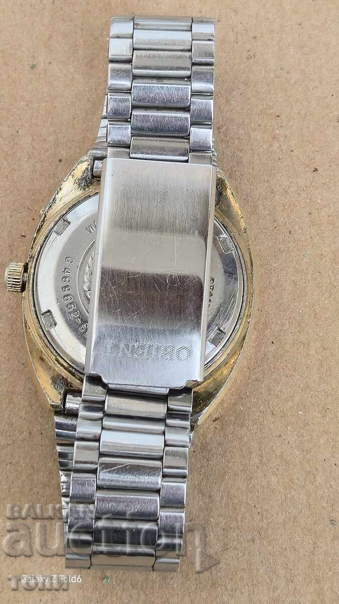 Auction  ORIENT AUTOMATIC JAPAN GOLD-PLATED RARE WORKS WITHOUT WARRANTY