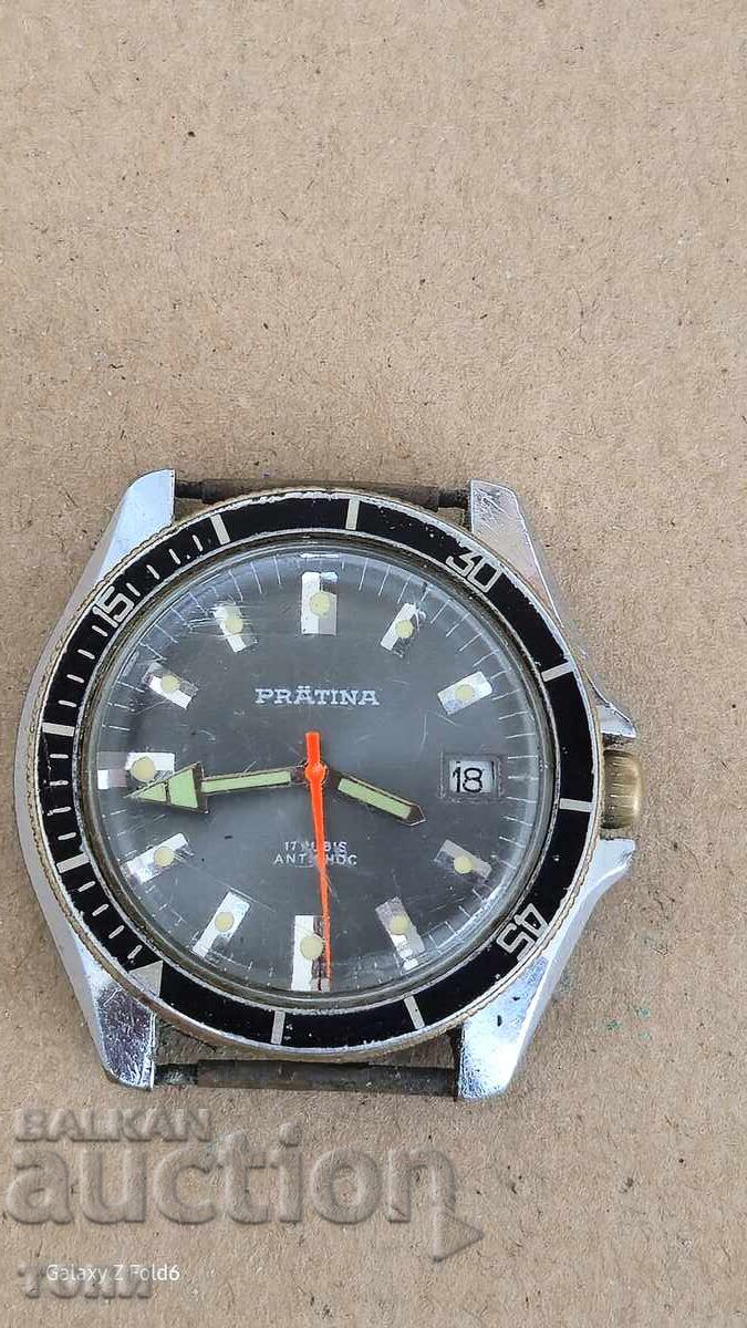 PRATINA SWISS MADE РЯДЪК НЕ РАБОТИ БЗЦ !!!! PRATINA SWISS MADE РЯДЪК НЕ РАБОТИ БЗЦ !!!!