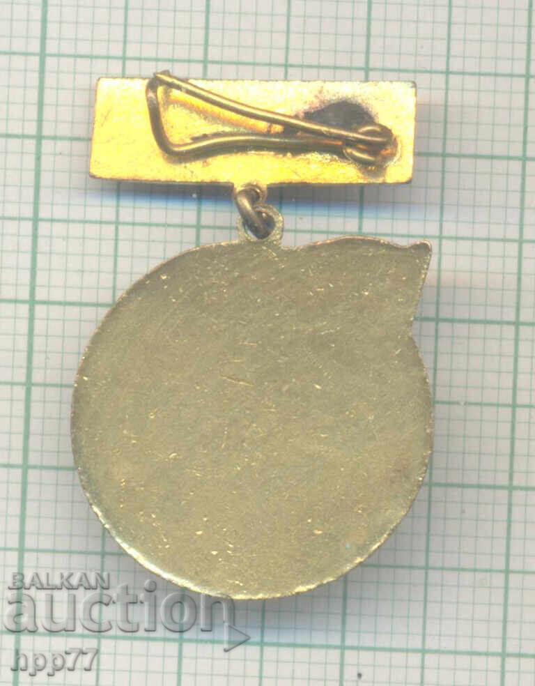 Рядък знак 50 години Профсъюз Металоработници емайл с цена 5.00 лв. | € 2.56