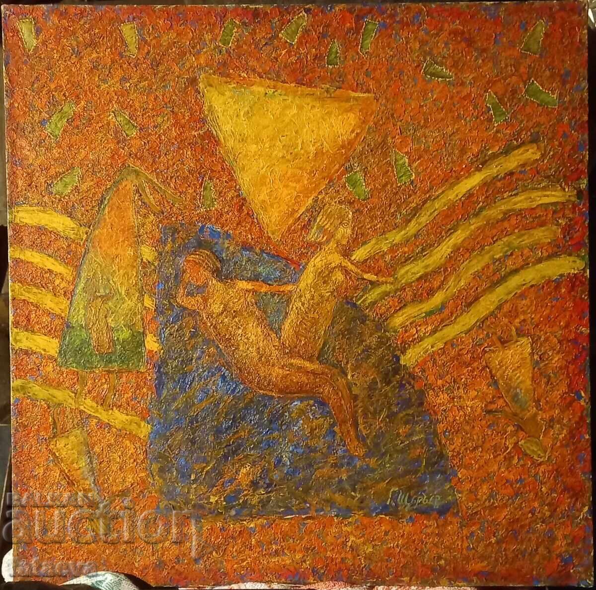 Γεώργι Στŭrbev, λάδι RANNA TVORBA