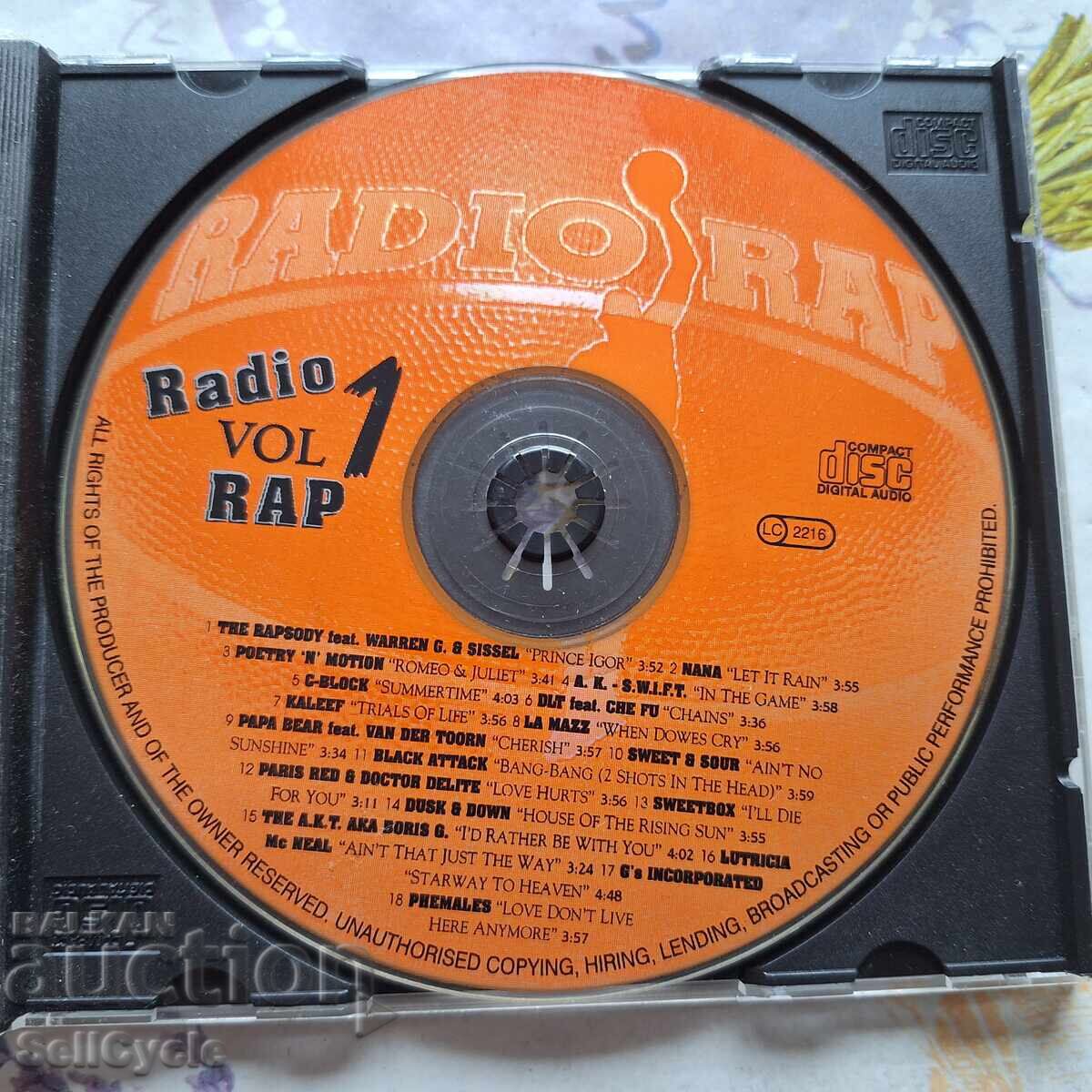 ✅CD MUSIC - RADIO RAP❗