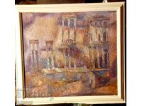 Georgi Shtarbev, Atichnia Theater, oil EARLY WORK