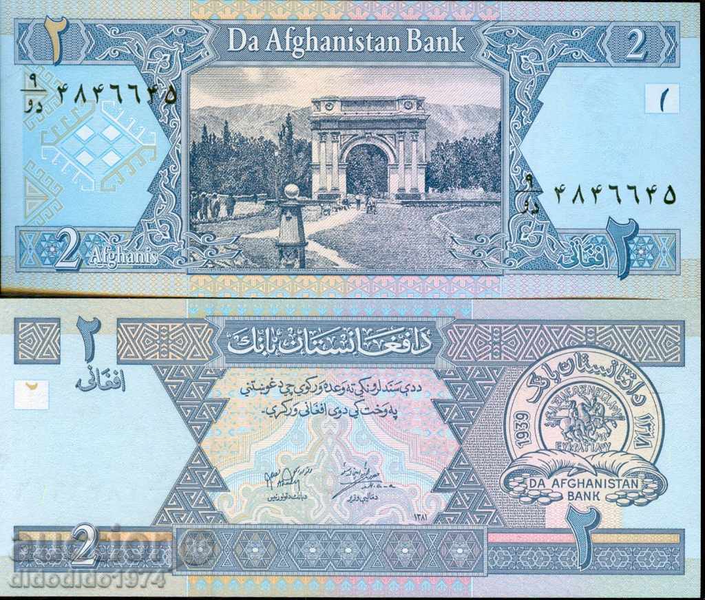 AFGHANISTAN AFGHANISTAN 2 Afghan issue - issue 2002 NEW UNC