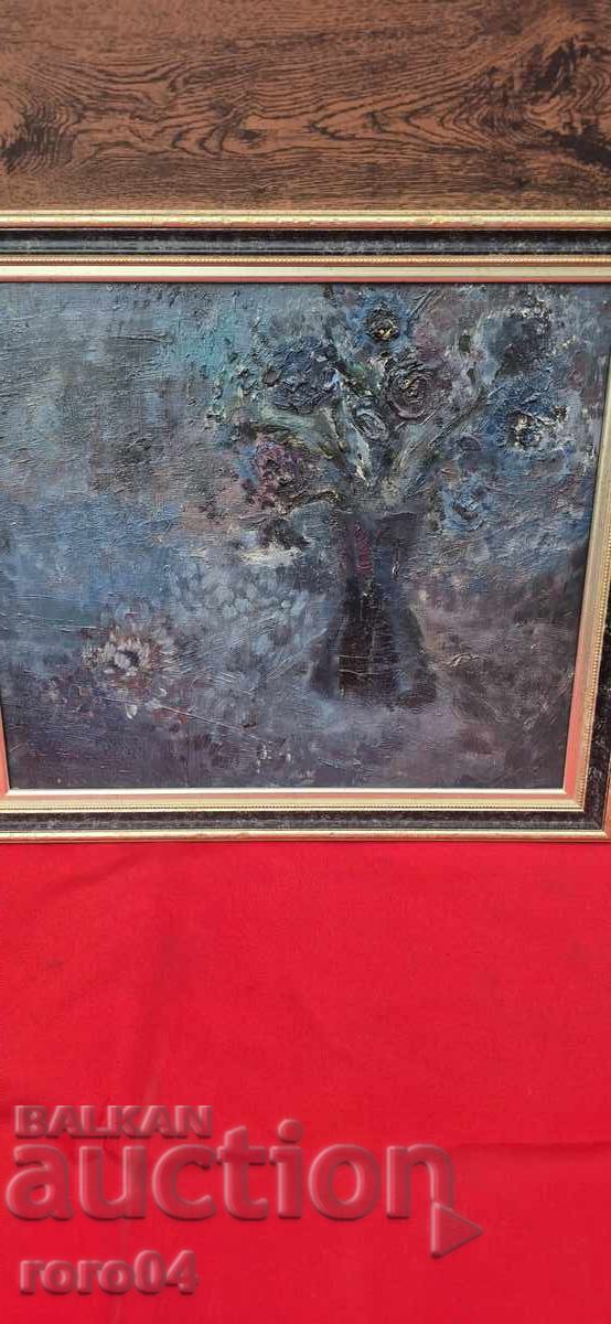 ΖΛΑΤΚΑ ΝΤΕΜΠΟΒΑ (1927 - 1997) ΝΕΚΡΗ ΦΥΣΗ ΣΕ ΜΠΛΕ με τιμή 1790.00 BGN | € 915.21