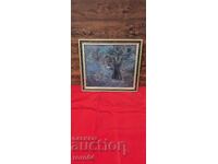 ZLATKA DĂBOVA (1927 - 1997) NATURĂ MOARTĂ ÎN ALBASTRU