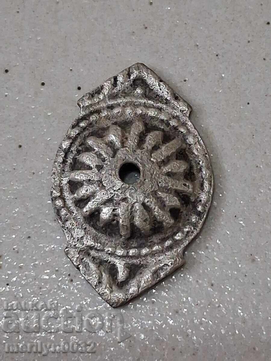 Part of a flintlock pistol, Tepejik silver, ORIGINAL Part of a flintlock pistol, Tepejik silver, ORIGINAL