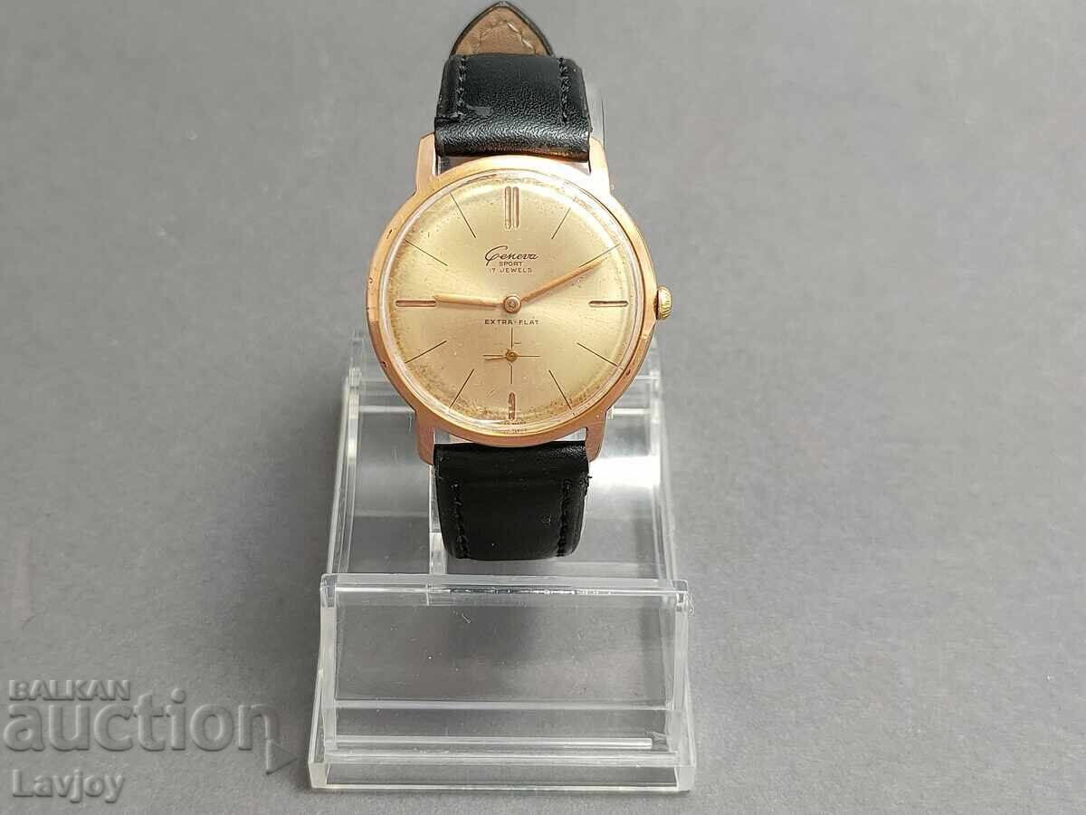 Geneva Sport extra flat Swiss gold-plated with price 100.00 BGN | € 51.13 Geneva Sport extra flat Swiss gold-plated with price 100.00 BGN | € 51.13