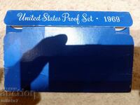 Set of coins 1969, USA