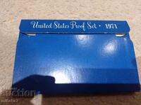 Set of coins 1971, USA