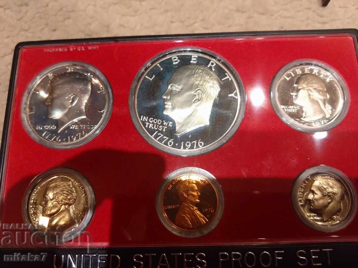 Set of coins 1976, USA with price 46.00 BGN | € 23.52 Set of coins 1976, USA with price 46.00 BGN | € 23.52