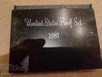 Set of coins 1981, USA