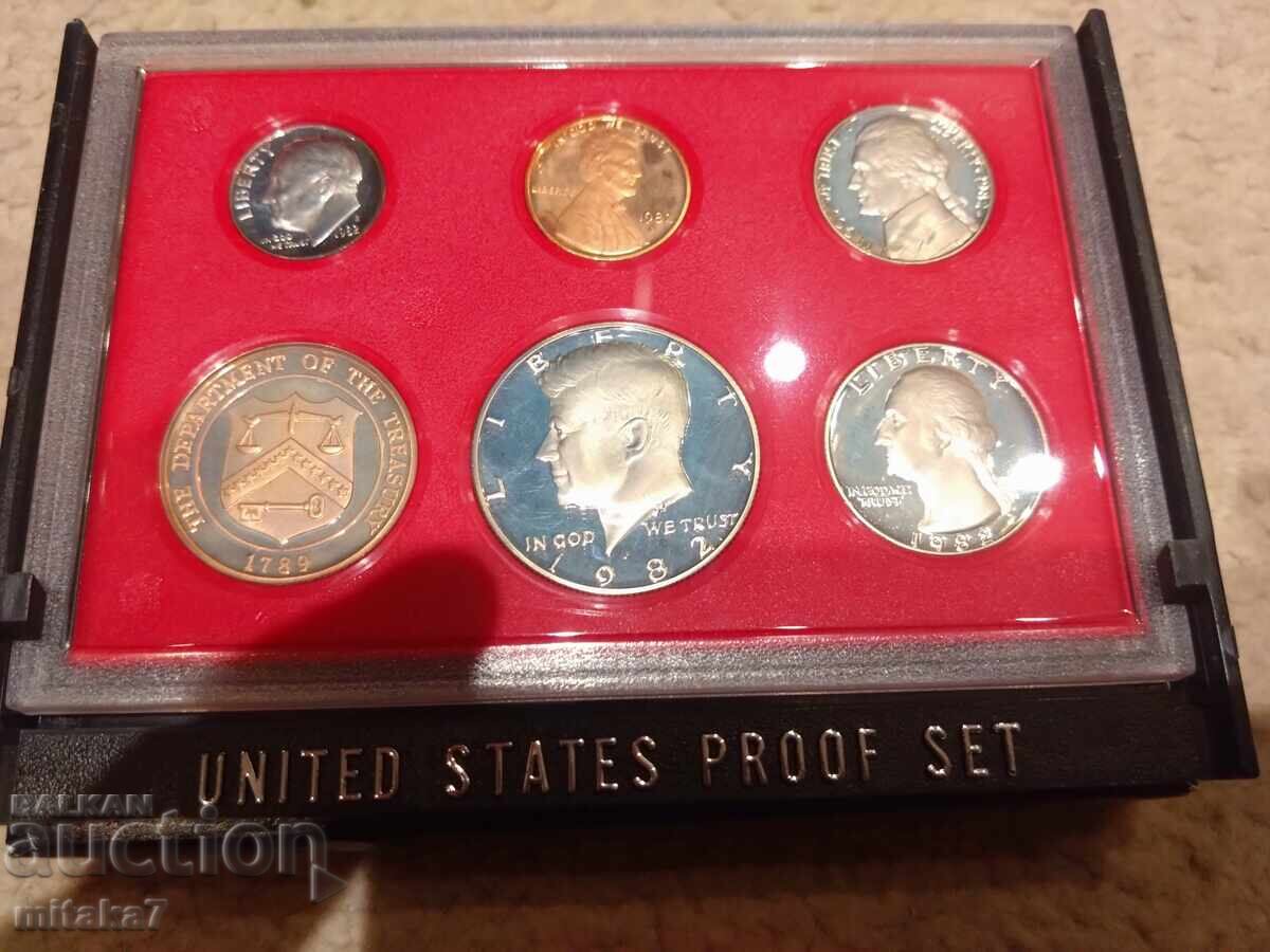 Set of coins 1982, USA with price 42.00 BGN | € 21.47 Set of coins 1982, USA with price 42.00 BGN | € 21.47
