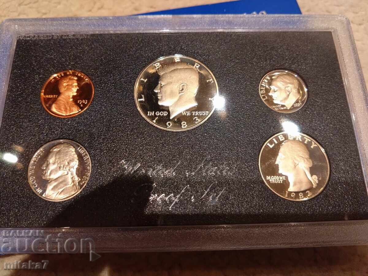 Set of coins 1983, USA with price 36.00 BGN | € 18.41 Set of coins 1983, USA with price 36.00 BGN | € 18.41