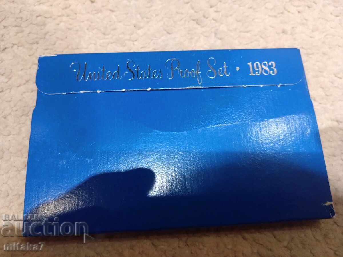 Set of coins 1983, USA Set of coins 1983, USA