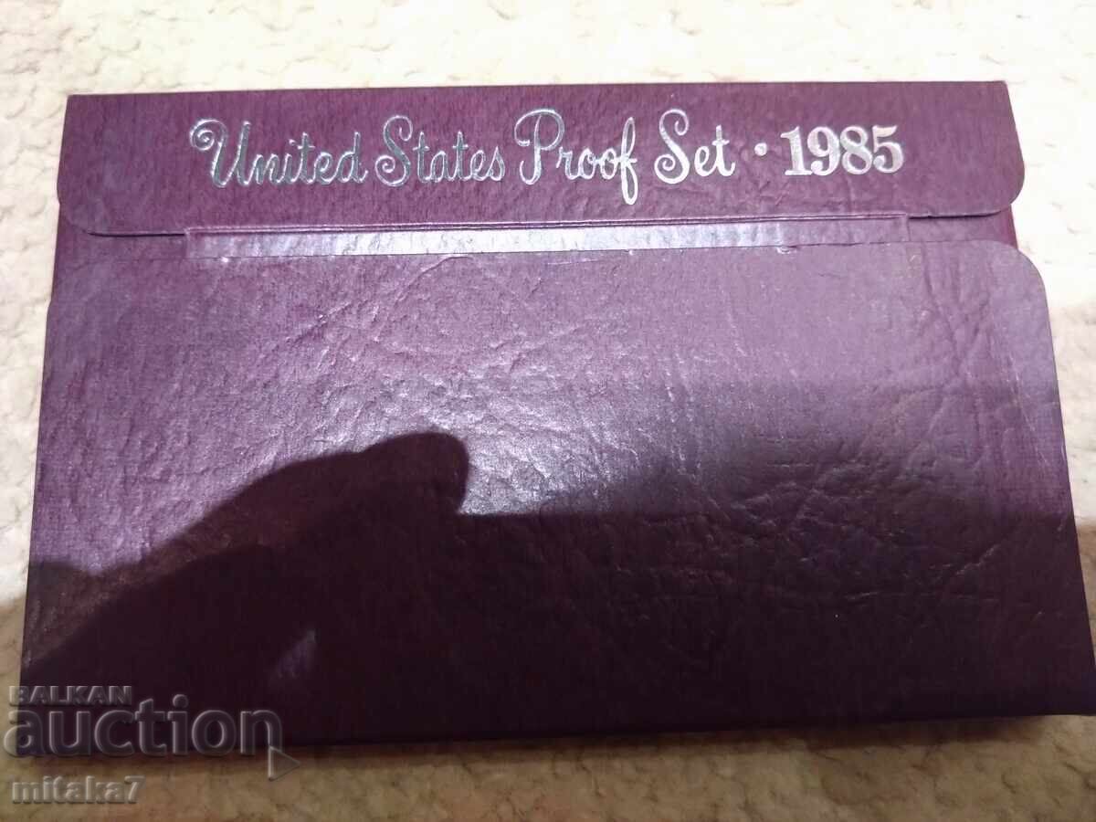 Set of coins 1985, USA