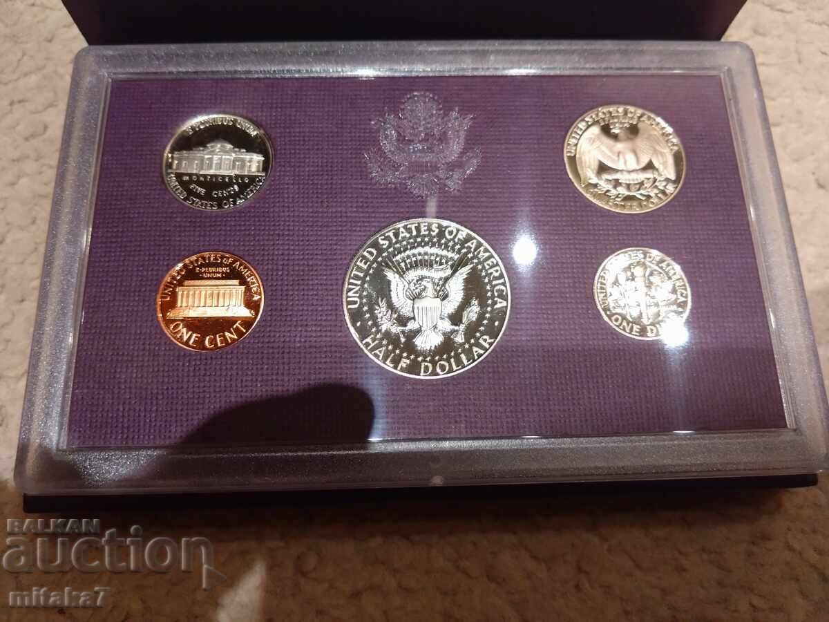 Auction Set of 1986 coins, USA Auction Set of 1986 coins, USA