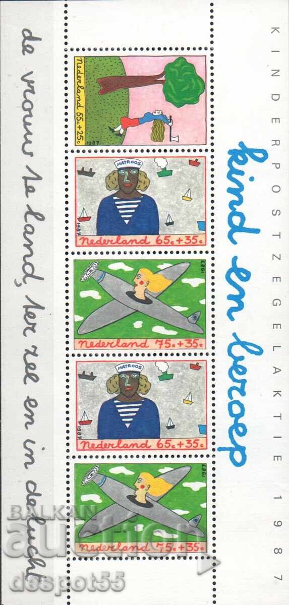 1987. Netherlands. Childcare. Block 1987. Netherlands. Childcare. Block