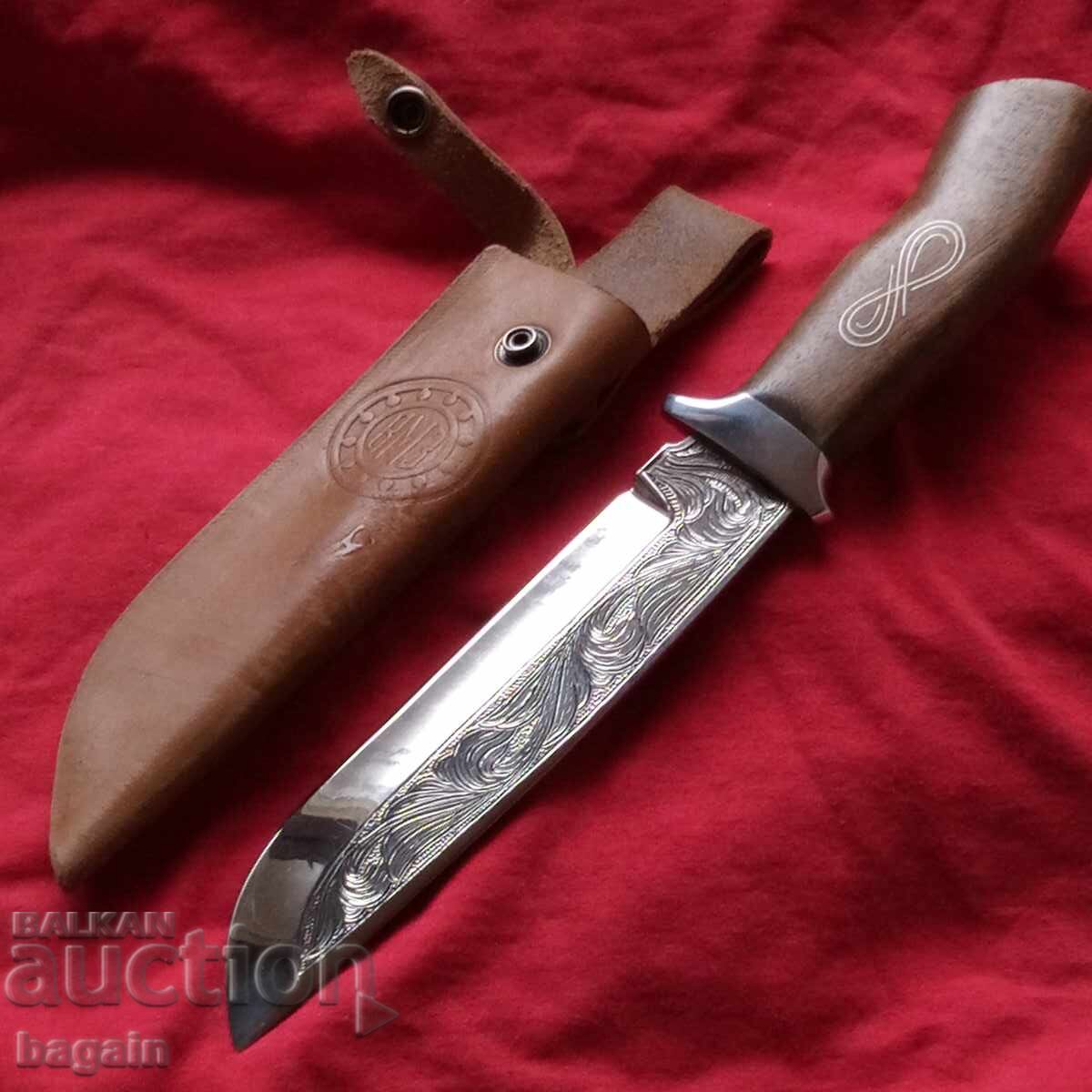 Cuțit bulgăresc de Evgheni Dimov, VMZ cu preț 350.00 BGN | € 178.95 Cuțit bulgăresc de Evgheni Dimov, VMZ cu preț 350.00 BGN | € 178.95