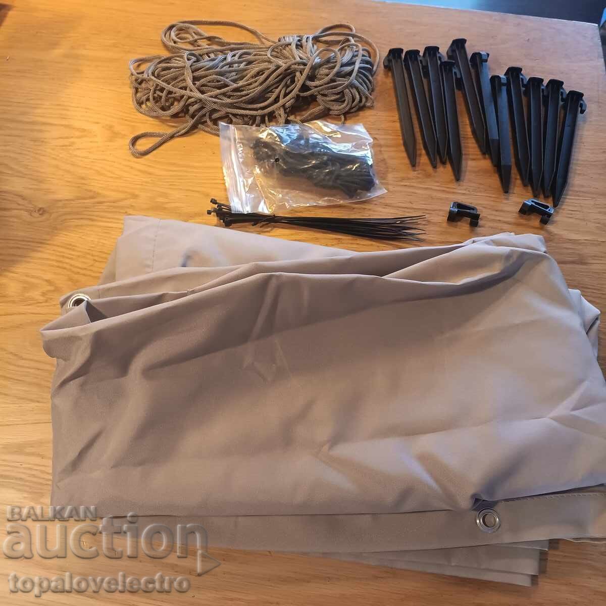 НОВА! Плътна преграда за балкон 1.2 х 6 м, защита от вятър и - 6