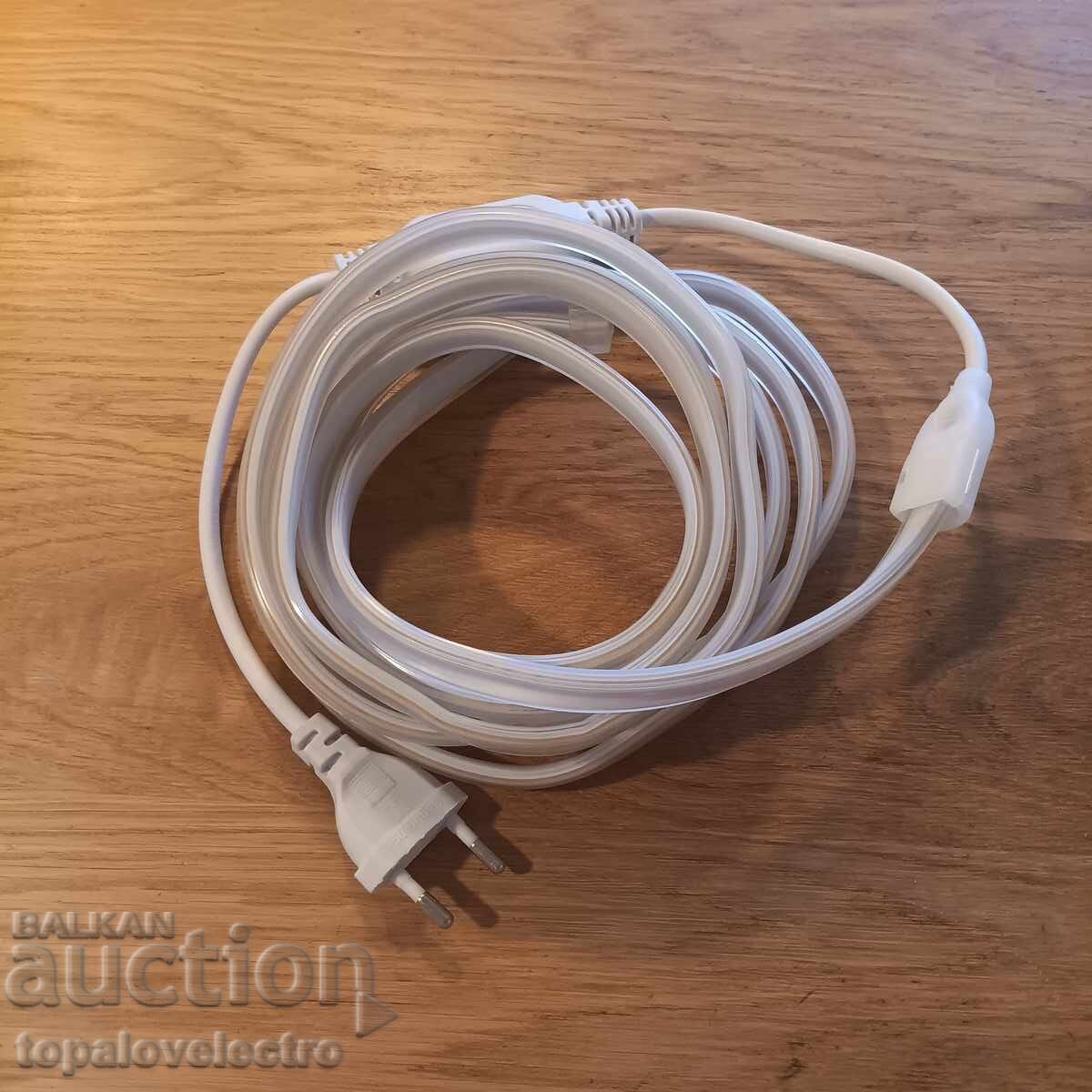 Delivery of NEW! COB LED strip 3 m, 360 LEDs/m, 220V, IP65 waterproof