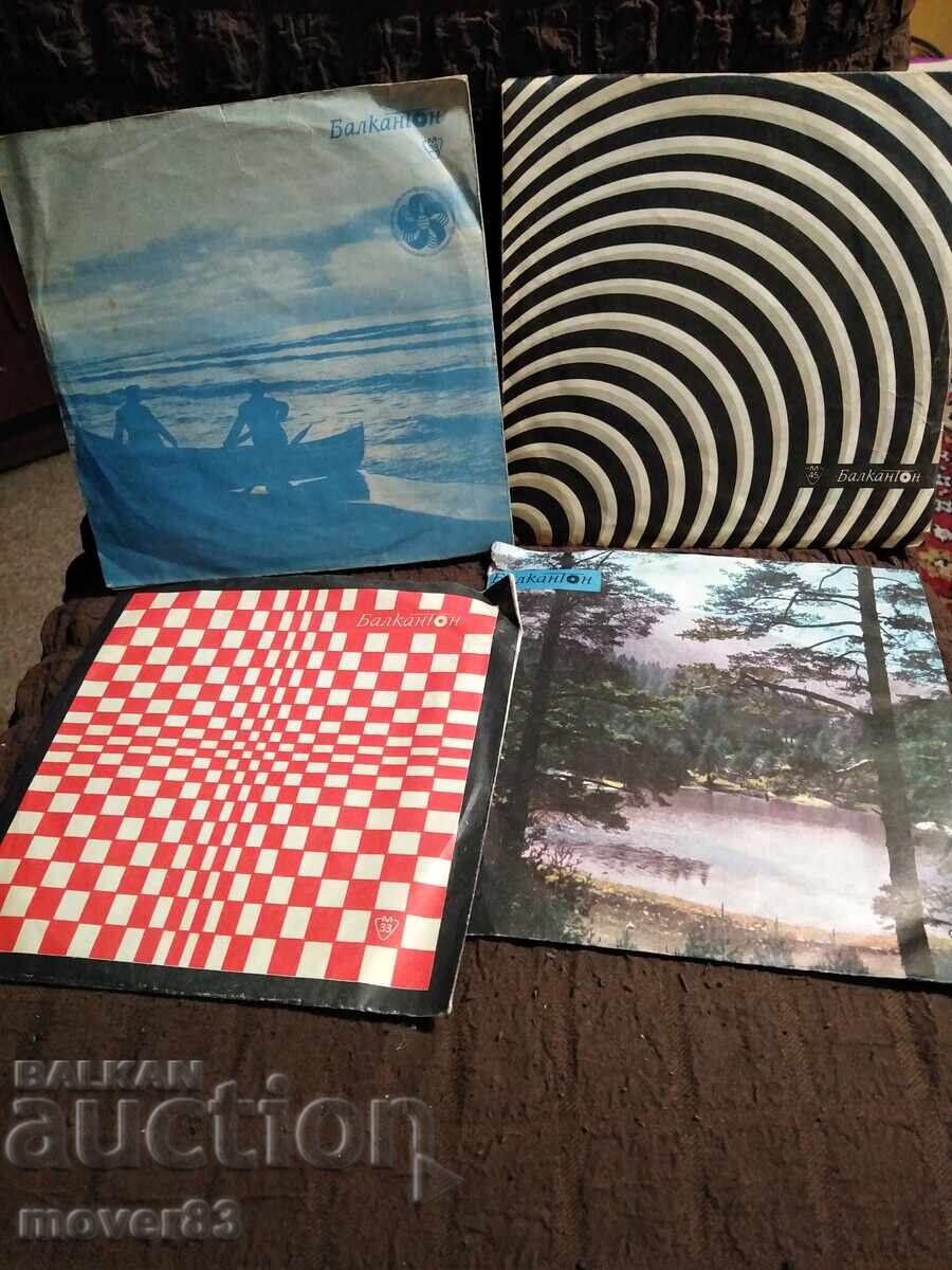 Πλάκες. Βουλγάρων καλλιτεχνών. 4 τεμάχια