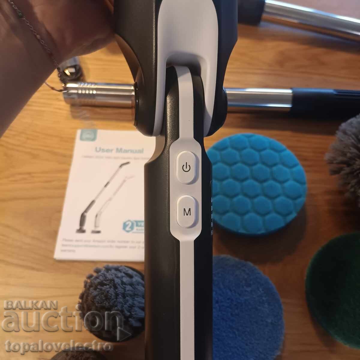 Доставка на НОВА! Електрическа четка за почистване 8 в 1, телескопична д Доставка на НОВА! Електрическа четка за почистване 8 в 1, телескопична д