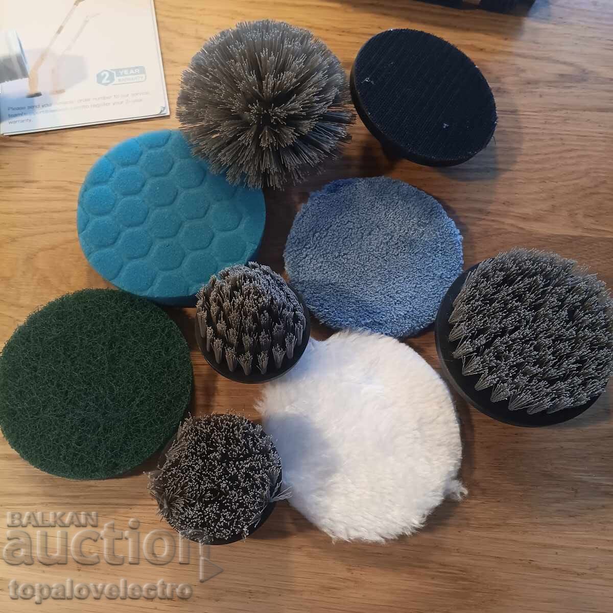 НОВА! Електрическа четка за почистване 8 в 1, телескопична д - 6 НОВА! Електрическа четка за почистване 8 в 1, телескопична д - 6