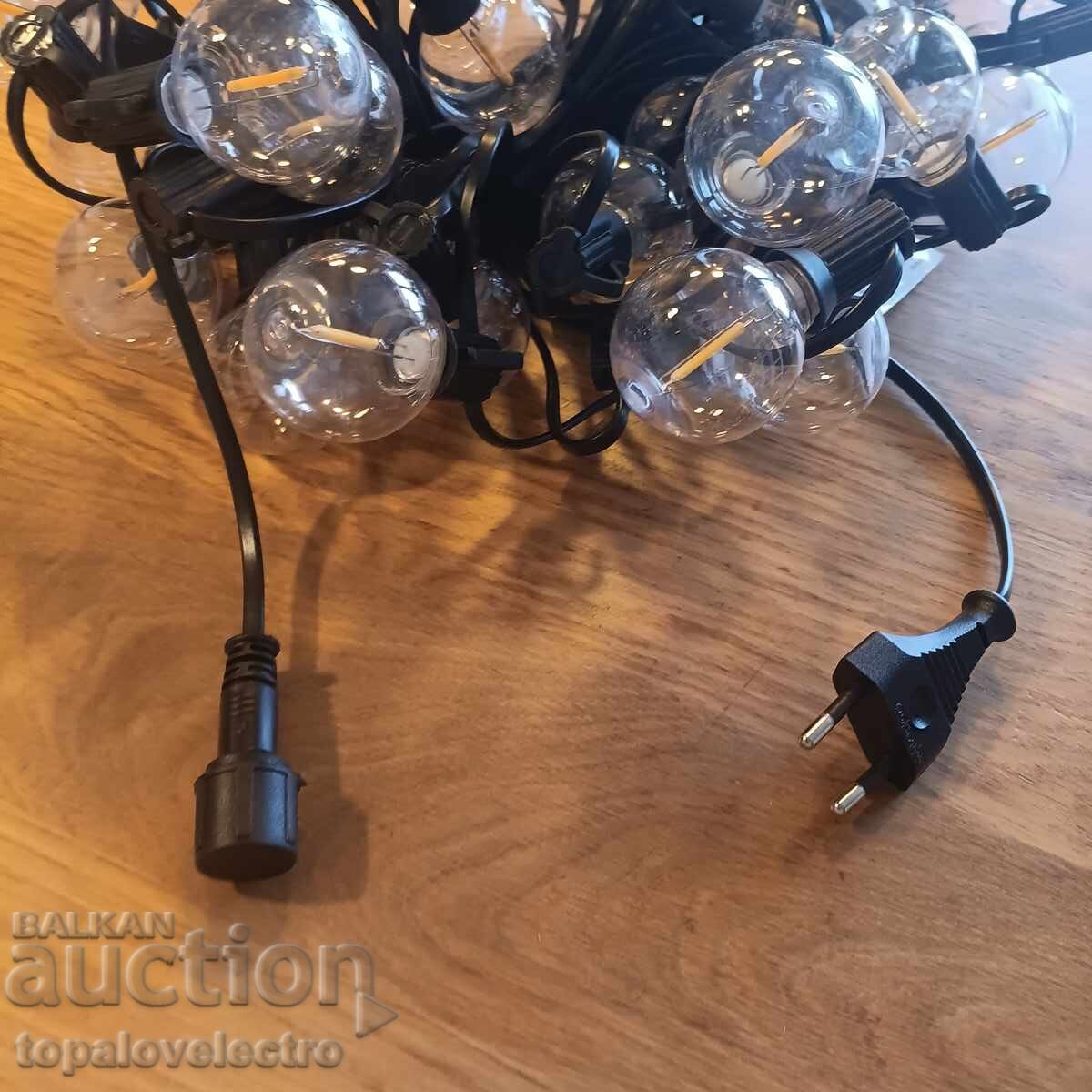 NOI! Lumini LED exterioare G40, 46+3 becuri, IP45, pentru grădină - 5